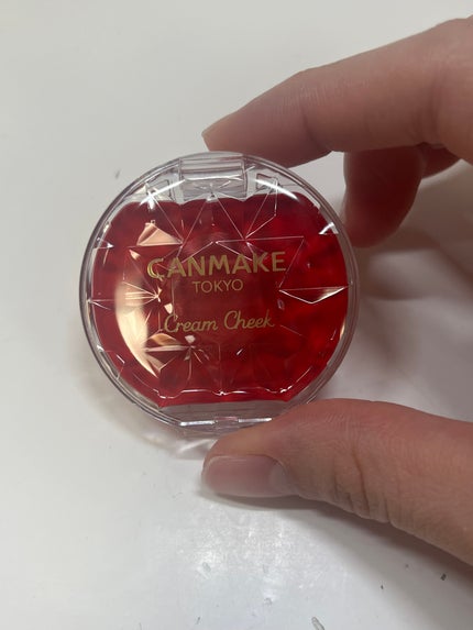 クリームチーク(クリアタイプ)/キャンメイク/ジェル・クリームチークを使ったクチコミ(1枚目)