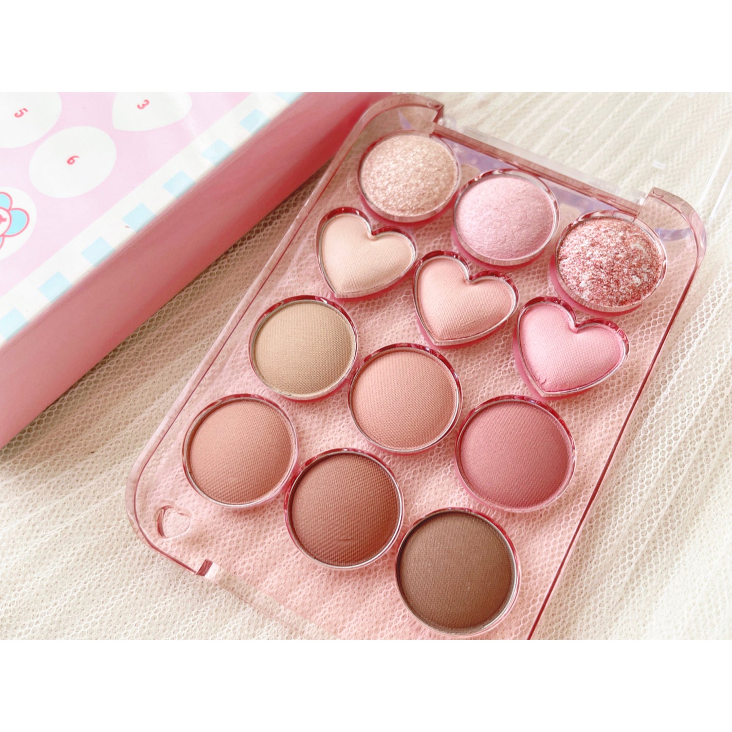 目元チュートリアルアイパレット/Colorgram/アイシャドウパレットを使ったクチコミ(4枚目)