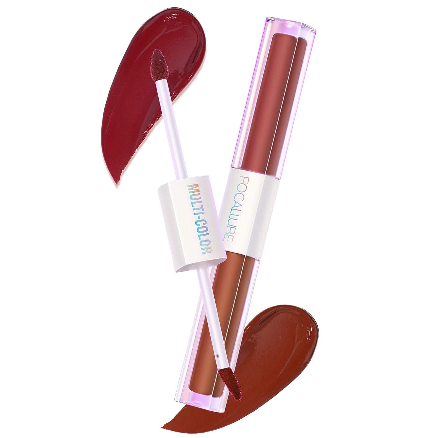2 In 1 デュアルヘッド インテンス マット ベルベット リップグロス C02