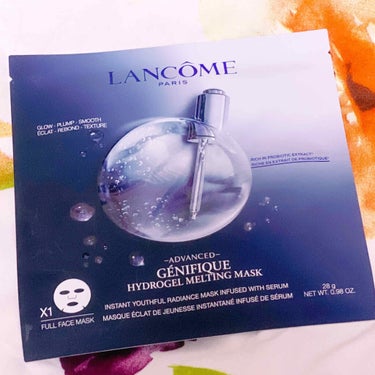 ジェニフィック アドバンスト ハイドロジェル メルティングマスク/LANCOME/シートマスク・パックを使ったクチコミ（1枚目）