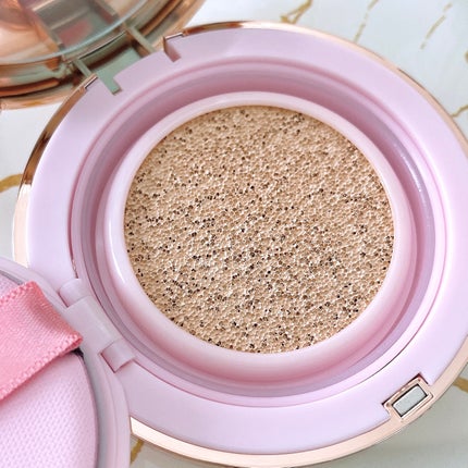 ピンクティーツリーカバーアップグロウクッション/APLIN/クッションファンデーションを使ったクチコミ(4枚目)