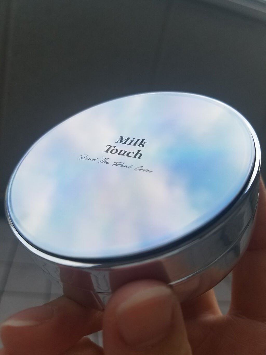 ファインド ザ リアル カバー クッション/Milk Touch/クッションファンデーションを使ったクチコミ(5枚目)