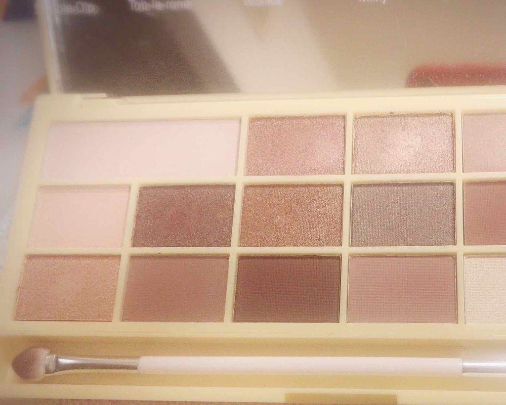 アイラブチョコレート/MAKEUP REVOLUTION/アイシャドウパレットを使ったクチコミ(3枚目)