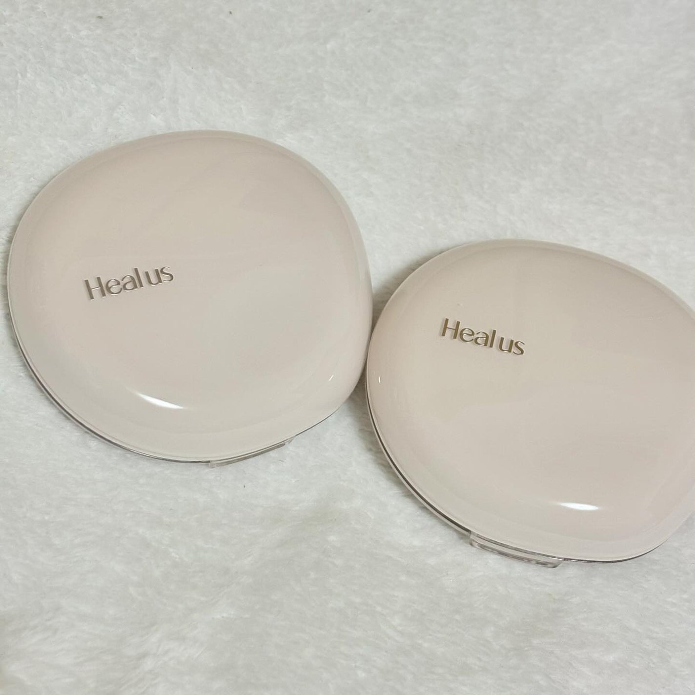 ブリージンググロークッション/Healus/クッションファンデーションを使ったクチコミ(4枚目)