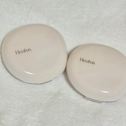 ブリージンググロークッション/Healus/クッションファンデーションを使ったクチコミ(4枚目)