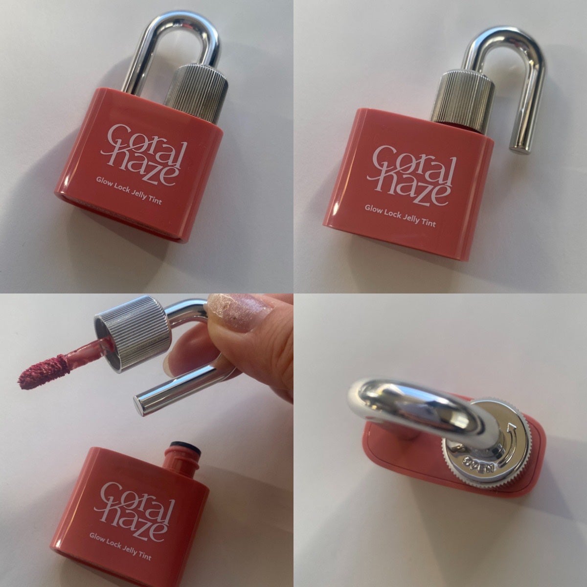 グロウロックゼリーティント/Coralhaze/リップティントを使ったクチコミ(2枚目)