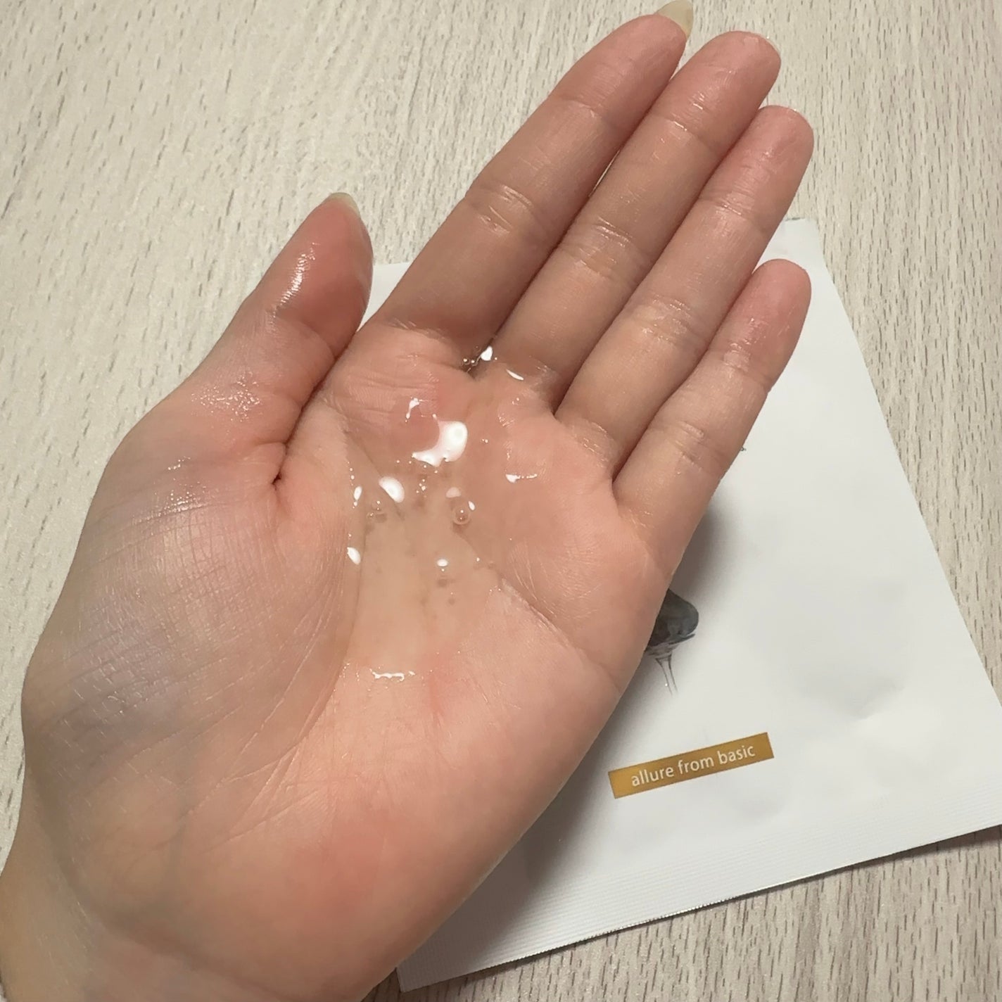 ホワイトトリュフナリシングトリートメントマスク/ダルバ/シートマスク・パックを使ったクチコミ(5枚目)