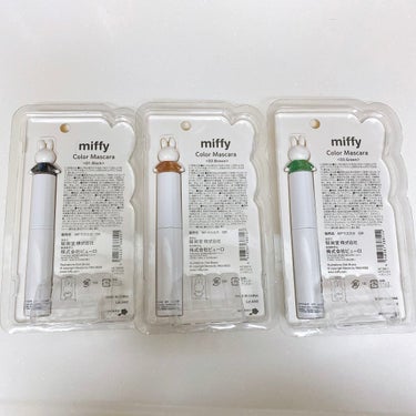miffy カラーマスカラ ブラック/ミッフィー メイクアップシリーズ/マスカラの画像