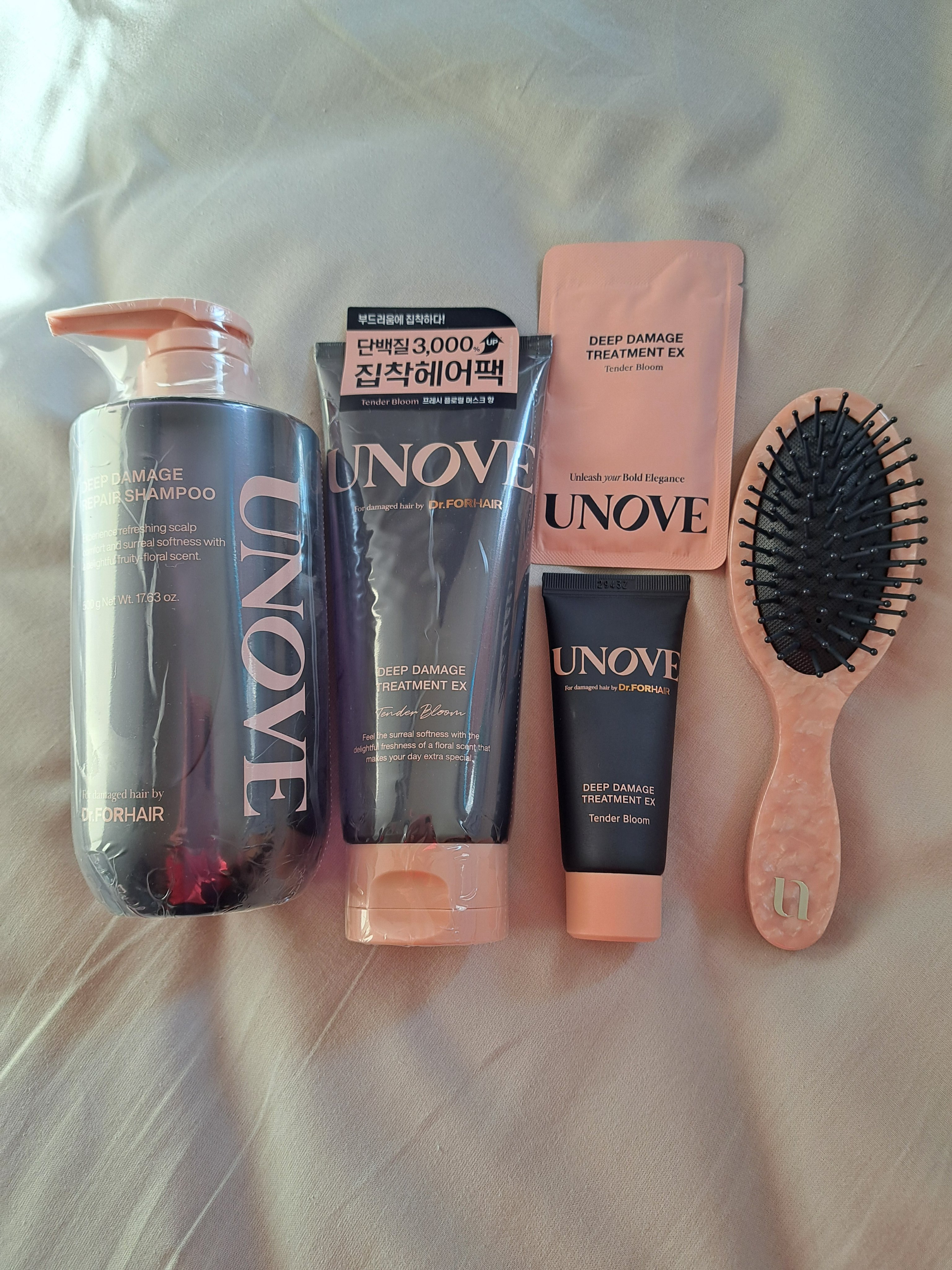 ディープダメージシャンプー&トリートメントセット シャンプー/UNOVE/シャンプー・コンディショナーを使ったクチコミ（1枚目）