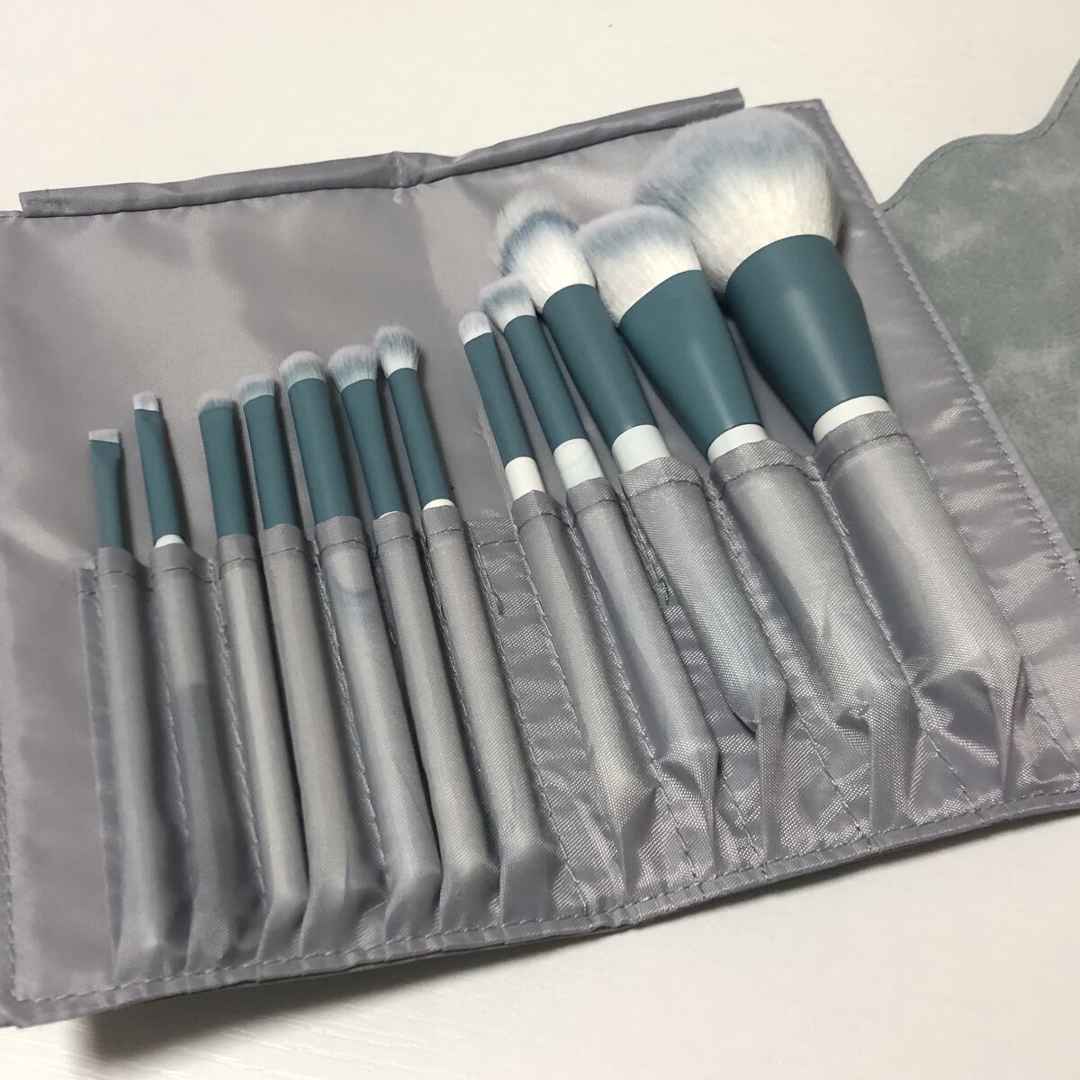 メイクブラシセット/Qoo10/メイクブラシを使ったクチコミ（2枚目）