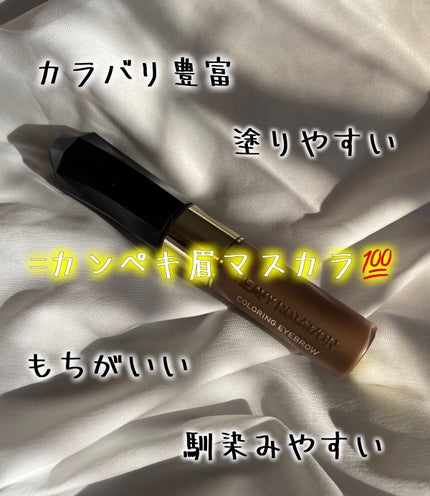 カラーリングアイブロウ/ヘビーローテーション/眉マスカラを使ったクチコミ(1枚目)