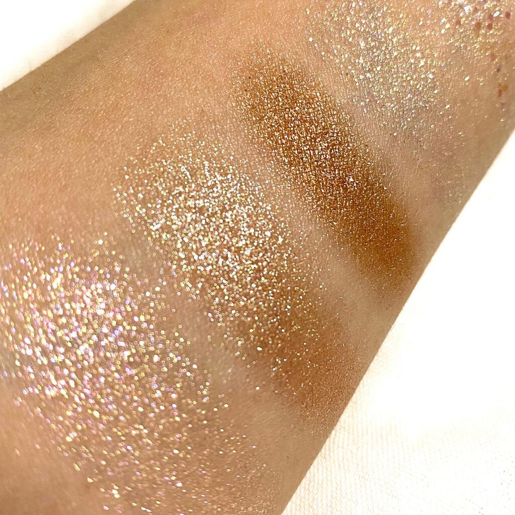 グリッターペディアアイパレット/unleashia/アイシャドウパレットを使ったクチコミ(7枚目)