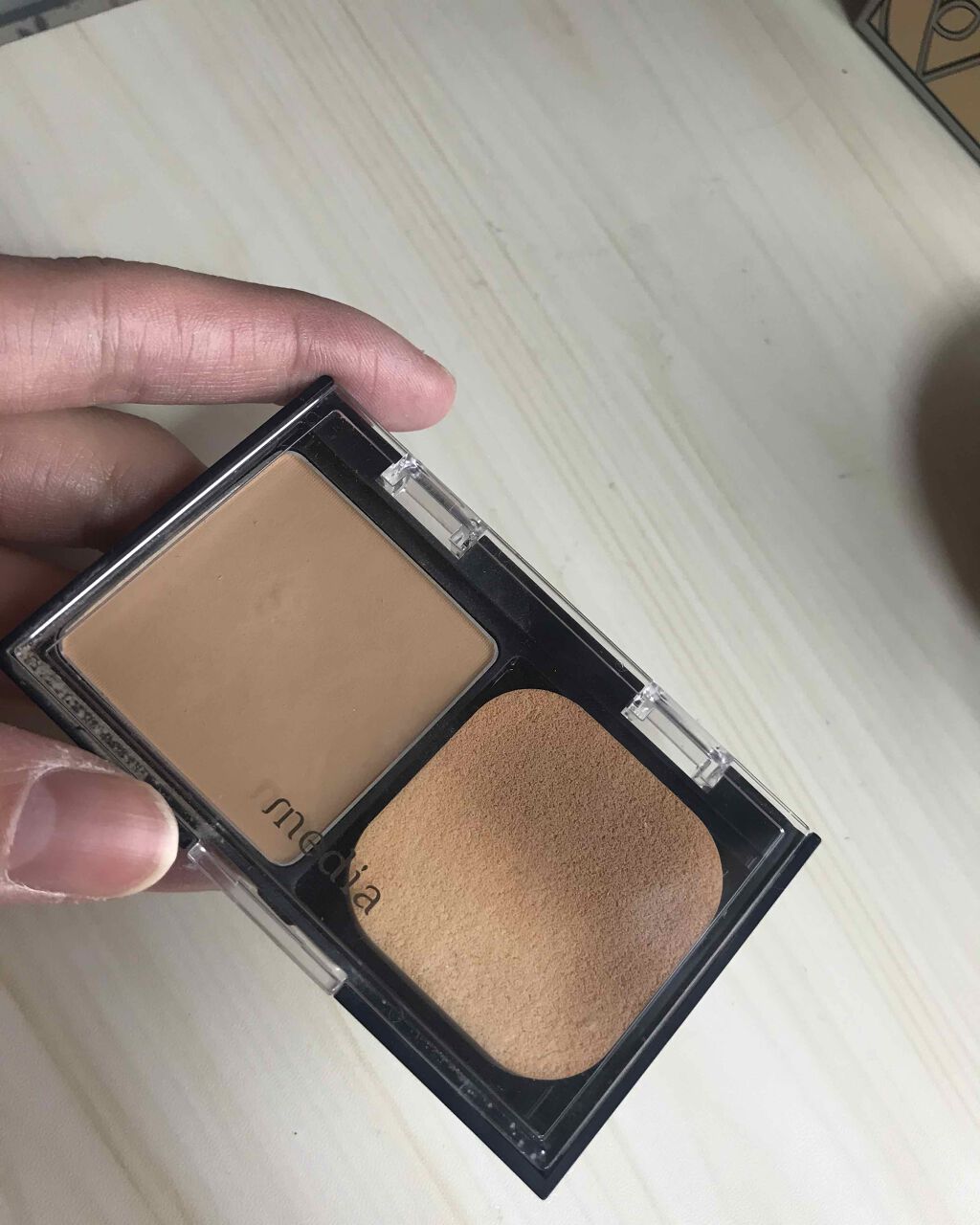 モイストフィットパクトEX/media/パウダーファンデーションを使ったクチコミ（1枚目）