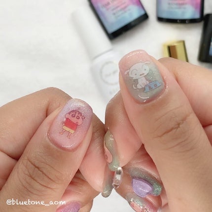 ジェルネイル(ライト対応)/セリア/ジェルネイルを使ったクチコミ(8枚目)