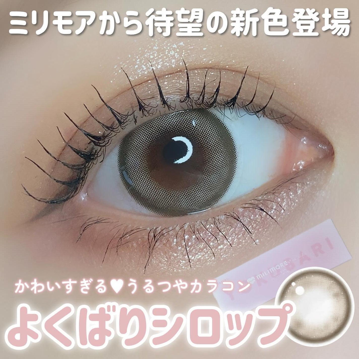 エバーカラーワンデーミリモア/エバーカラー/ワンデー(1DAY)カラコンを使ったクチコミ(1枚目)