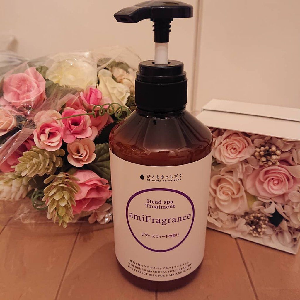 amiFragranceシャンプー／トリートメント/ひとときのしずく/サロンシャンプーを使ったクチコミ（2枚目）