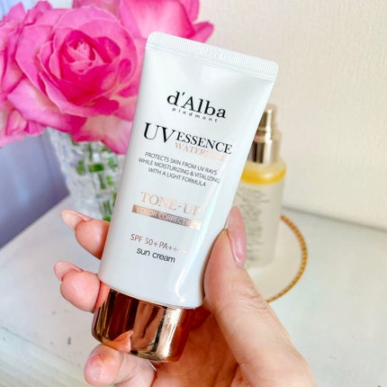 ウォータフルトーンアップサンクリーム/ダルバ/日焼け止めクリームを使ったクチコミ(1枚目)