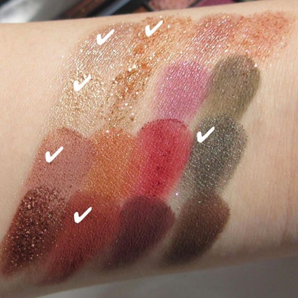 ビジュー アイシャドーパレット/NARS/アイシャドウパレットを使ったクチコミ(3枚目)