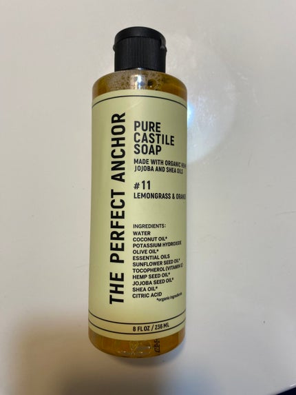 ザ・パーフェクトアンカー レモングラス&オレンジ #11/THE PERFECT ANCHOR/ボディソープを使ったクチコミ(1枚目)