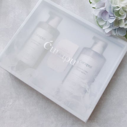 ディープダメージケアセット/curuput/市販シャンプーを使ったクチコミ(10枚目)