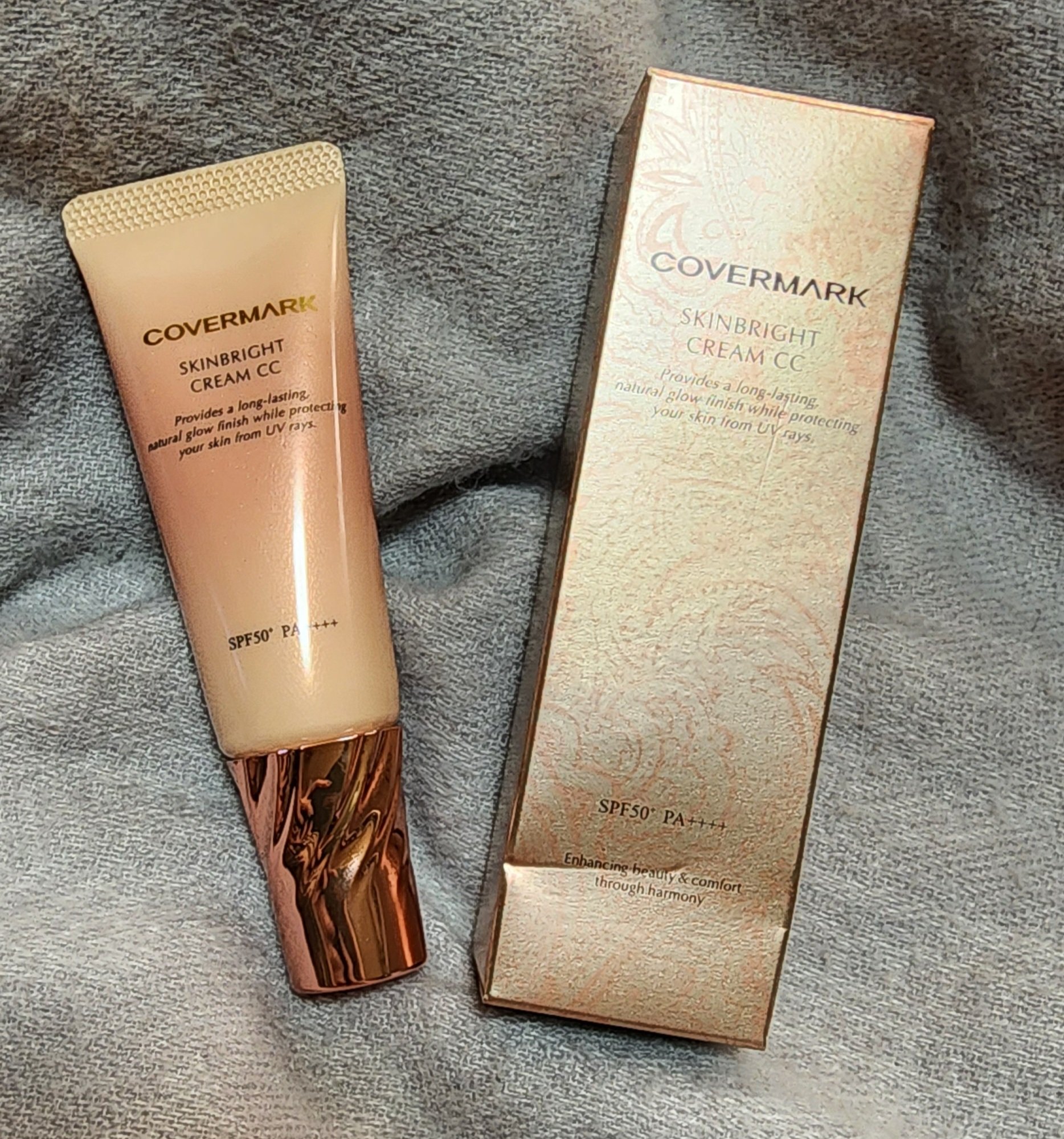 スキンブライト クリーム CC/COVERMARK/CCクリームを使ったクチコミ（1枚目）