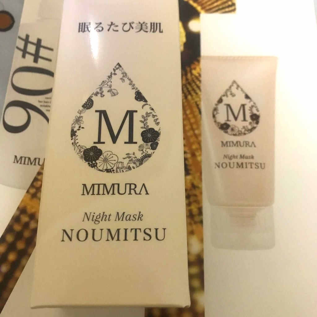 ナイトマスク NOUMITSU/MIMURA/洗い流すパック・マスクを使ったクチコミ(1枚目)