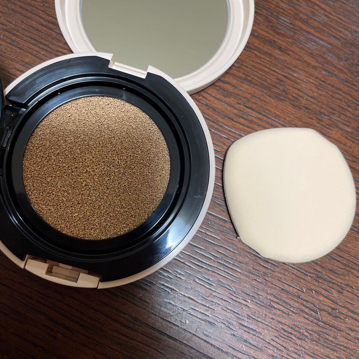 クッションファンデーション/CEZANNE/クッションファンデーションを使ったクチコミ(2枚目)