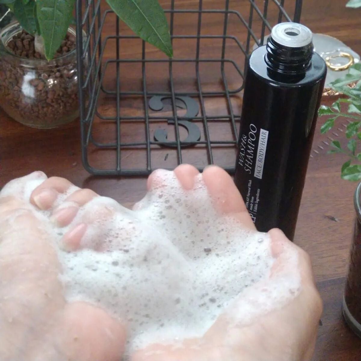 Bio C.H.P ウォッシュ&シャンプー/ハッピーナチュラル/洗顔石鹸を使ったクチコミ(4枚目)