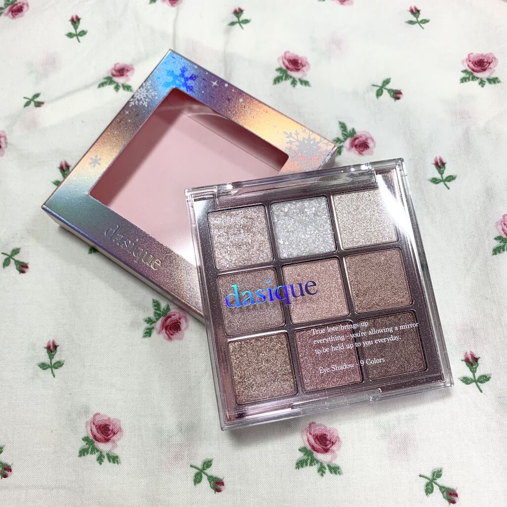 シャドウパレット/dasique/アイシャドウパレットを使ったクチコミ（1枚目）