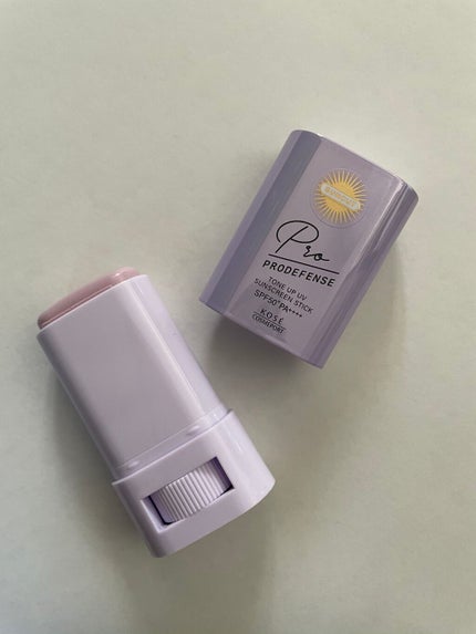 プロディフェンス トーンアップUV スティック/サンカット®/日焼け止めスティックを使ったクチコミ(4枚目)