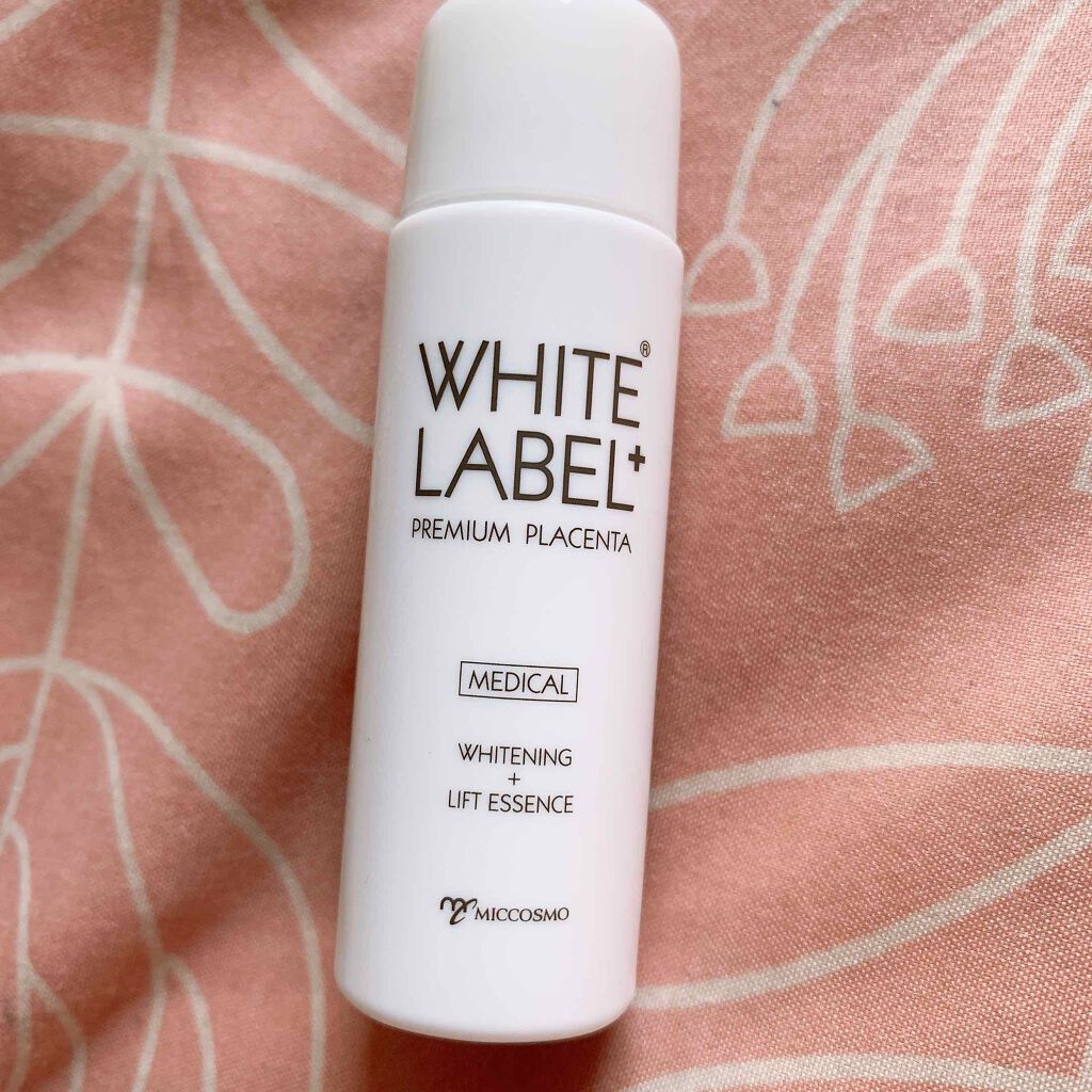 ホワイトラベルプラス 薬用プラセンタの美白リフト美容水/ホワイトラベル/化粧水を使ったクチコミ（1枚目）