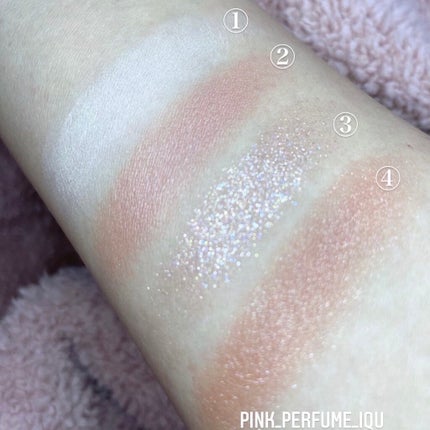 4色アイシャドウパレット/aZTK/アイシャドウパレットを使ったクチコミ(3枚目)