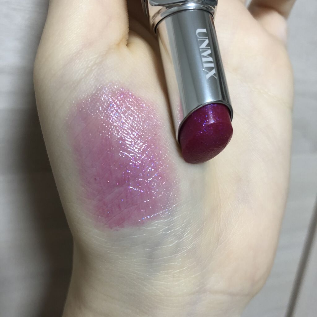 モイスチャーリップスティック グロウ/UNMIX/口紅を使ったクチコミ（3枚目）