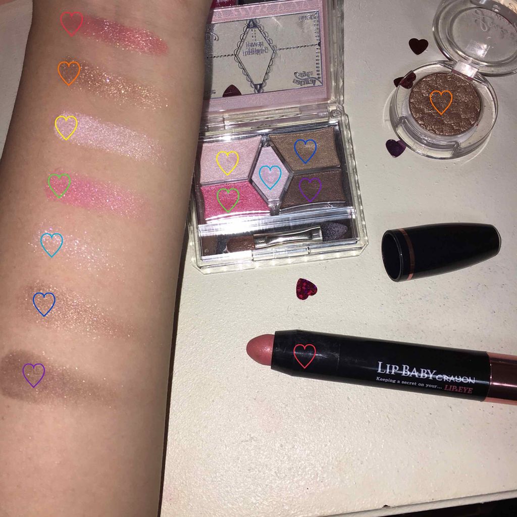 リップベビークレヨン リップ＆アイ/メンソレータム/口紅を使ったクチコミ（2枚目）