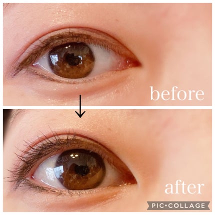 ロング&カラード ラッシュ/excel/マスカラを使ったクチコミ(3枚目)