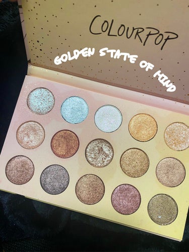 GOLDEN STATE OF MIND/ColourPop/アイシャドウパレットを使ったクチコミ（1枚目）