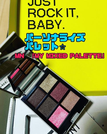 MY MIXED PALETTE 6色カスタムパレット/MN/アイシャドウパレットを使ったクチコミ（1枚目）