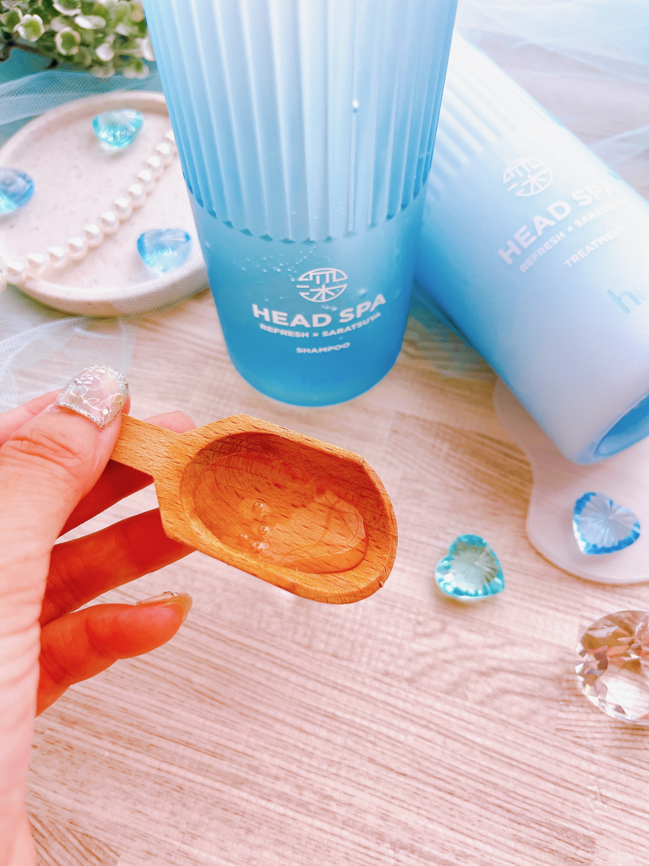 リフレッシュ × さらつや シャンプー/トリートメント/h&s/市販シャンプーを使ったクチコミ（2枚目）