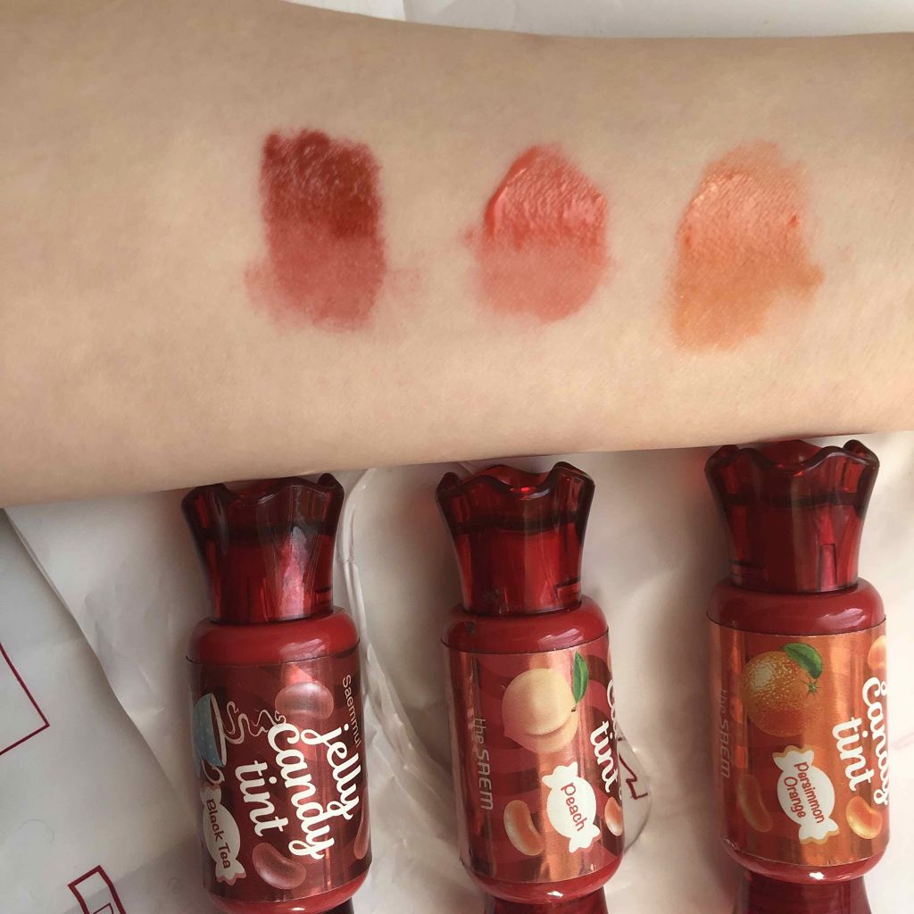 ジェリー キャンディー ティント/the SAEM/リップティントを使ったクチコミ(1枚目)