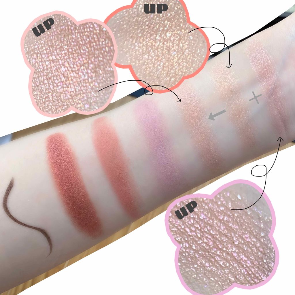 プレイカラーアイパレット ローズボム/ETUDE/アイシャドウパレットを使ったクチコミ（2枚目）