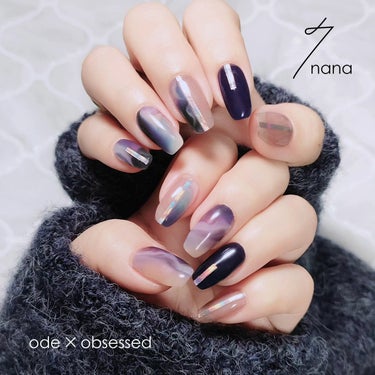 7nana ハンド ジェルネイルシール 2022 Summer コレクションのクチコミ「今年最後の！💅

7nana
　023 ode
　024 obsessed
＋α
　なし

最.....」（1枚目）