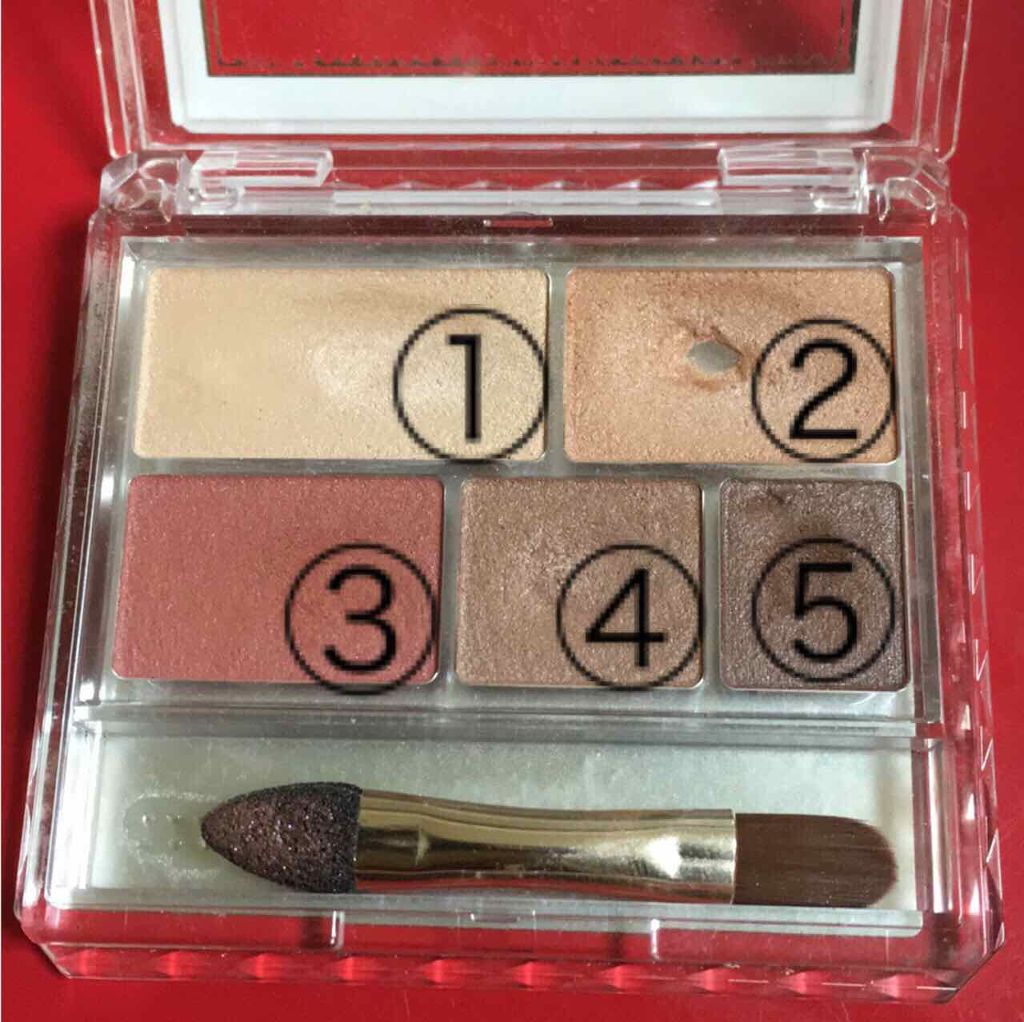 パーフェクトマルチアイズ/キャンメイク/アイシャドウパレットを使ったクチコミ(2枚目)