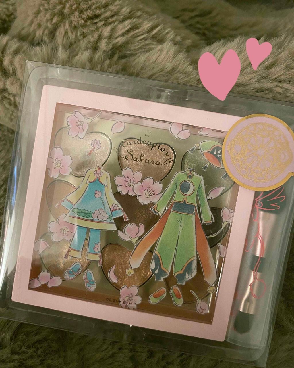 アイシャドウパレット カードキャプターさくら/IT'S DEMO/アイシャドウパレットを使ったクチコミ(1枚目)