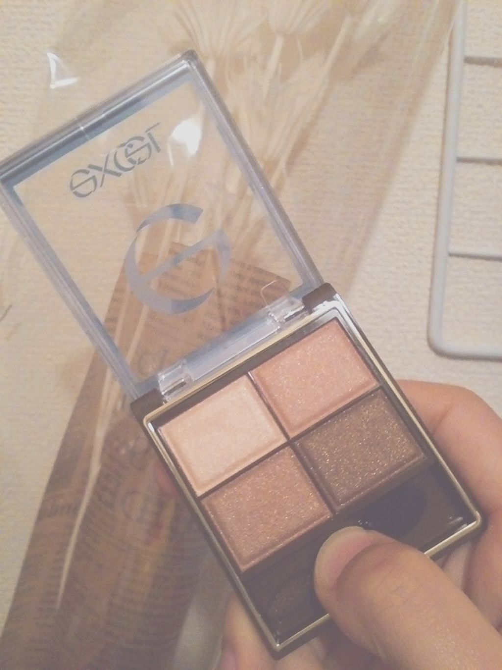 スキニーリッチシャドウ/excel/アイシャドウパレットを使ったクチコミ(3枚目)