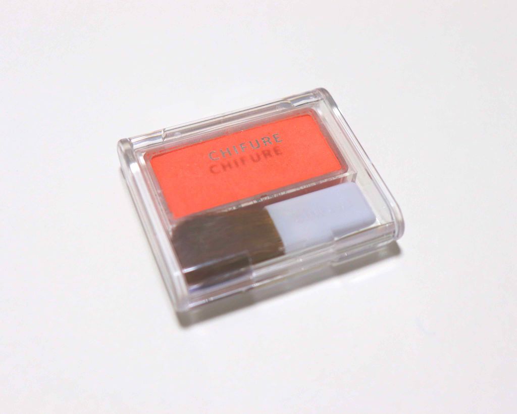 チーク カラー(ブラシ付)/ちふれ/パウダーチークを使ったクチコミ(1枚目)