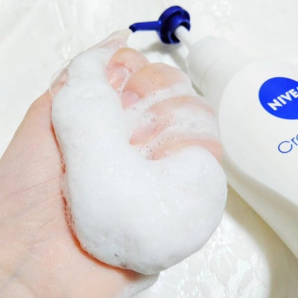 クリームケア ボディウォッシュ W保水美肌 リラクシングソープの香り/ニベア/ボディソープを使ったクチコミ(4枚目)