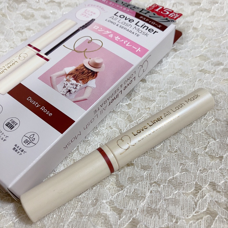 オールラッシュ マスク ロング＆セパレート＜マスカラ＞ ダスティローズ/ラブ・ライナー/マスカラを使ったクチコミ（1枚目）