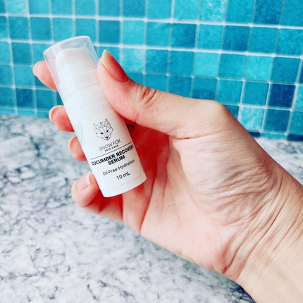 リカバリー セラム (キューカンバー)/SNOW FOX SKINCARE/美容液を使ったクチコミ(9枚目)