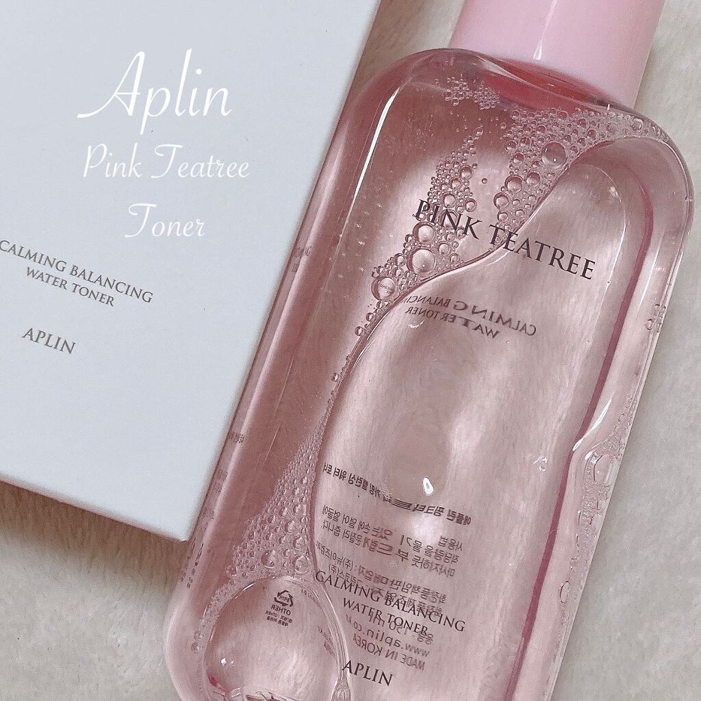ピンクティーツリートナー/APLIN/化粧水を使ったクチコミ(1枚目)