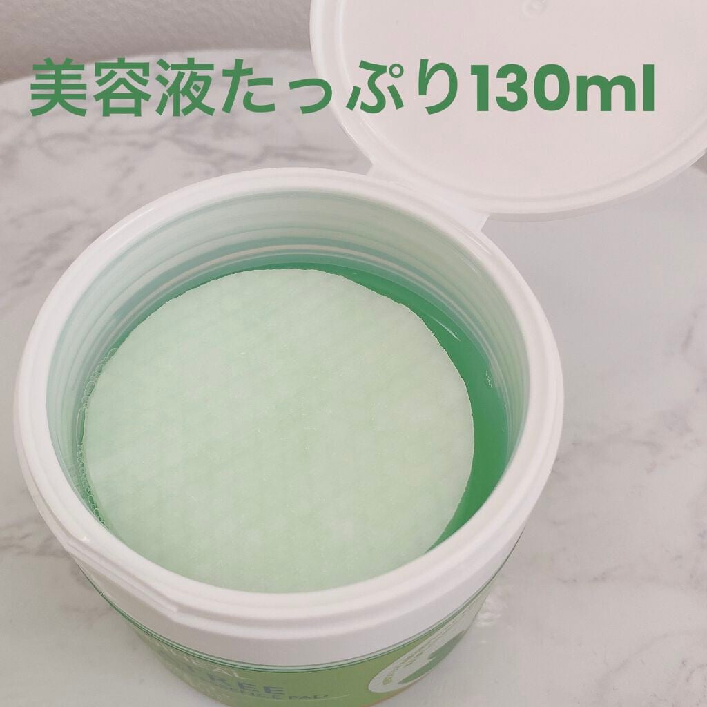 ティーツリーカーミングエッセンスパッド/MEDIHEAL/トナーパッドを使ったクチコミ(2枚目)